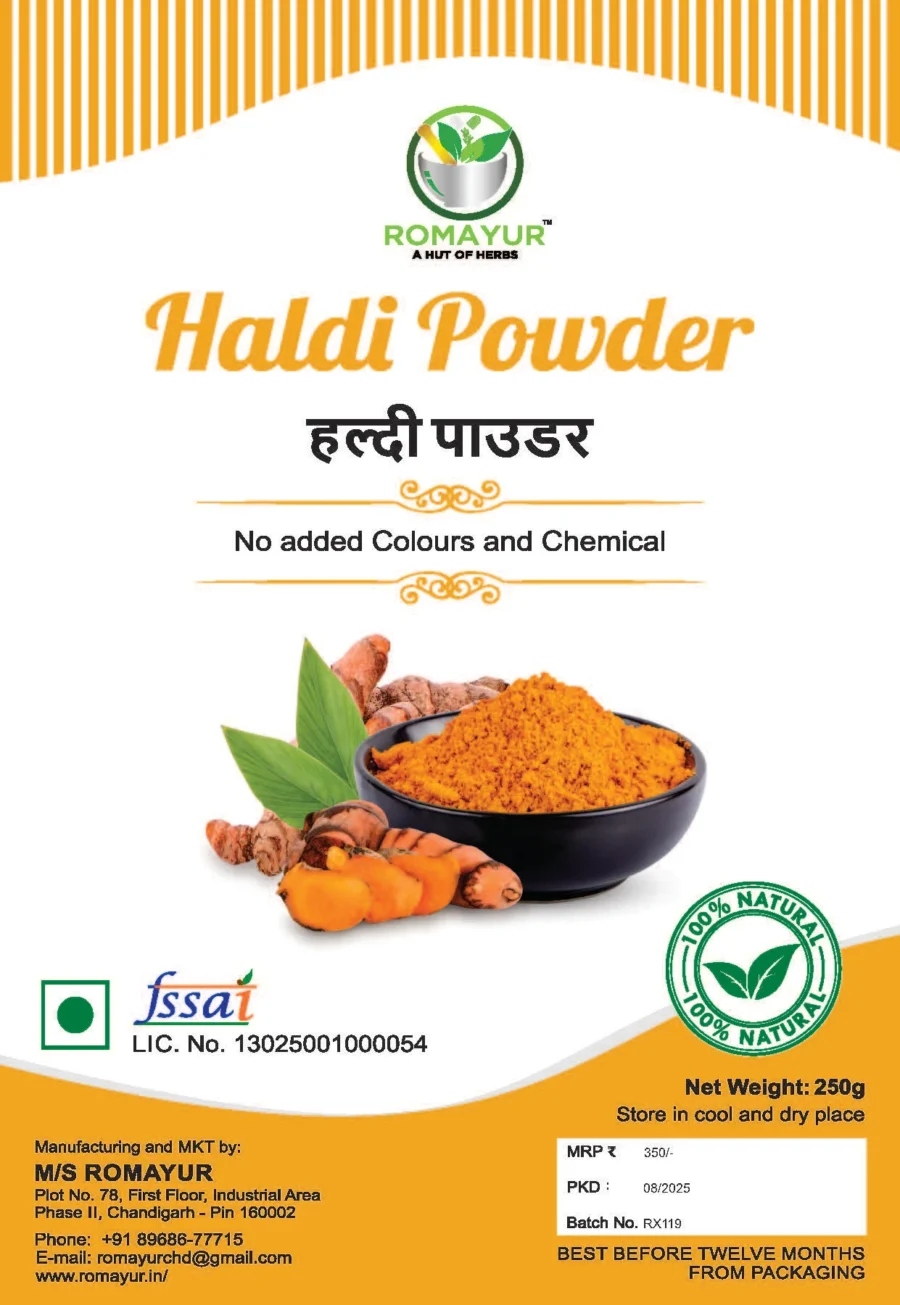 Haldi Powder – Pure & Natural Turmeric Powder